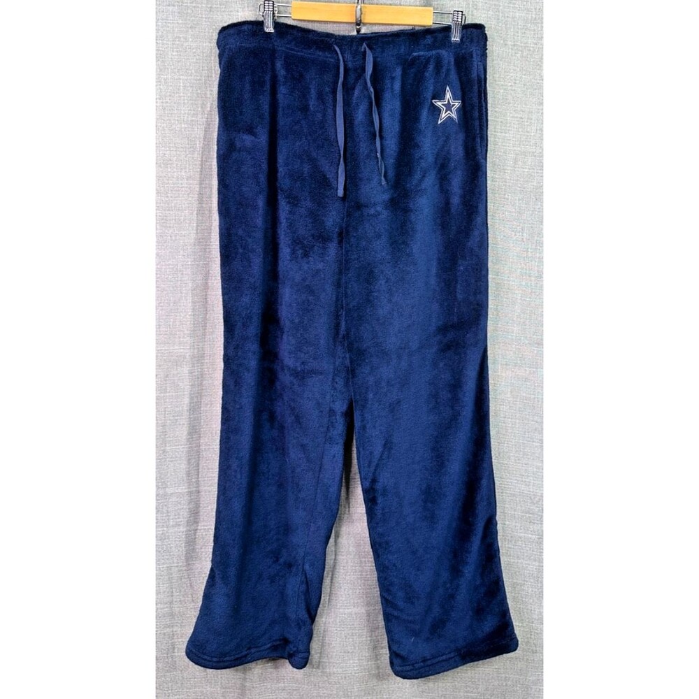 Dallas Cowboys Authentic Apparel Men's Fleece Lounge Pants Size XL Navy Blue